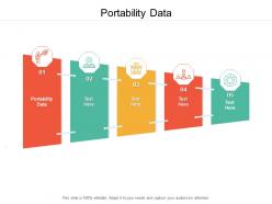 Portability data ppt powerpoint presentation infographics picture cpb