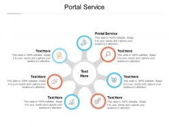 Portal service ppt powerpoint presentation layouts graphic images cpb
