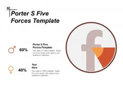 Porter s five forces template ppt powerpoint presentation layouts shapes cpb
