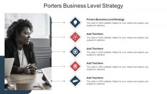 Porters Business Level Strategy In Powerpoint And Google Slides Cpb
