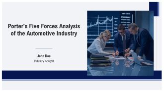 Porters Five Forces Analysis Of The Automotive Industry PPT Designs AT