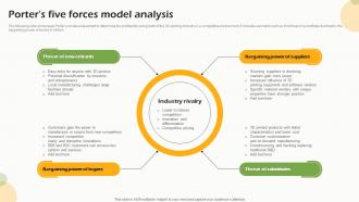 Porters Five Forces Model Analysis FIO SS