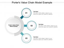 Porters value chain model example ppt powerpoint presentation infographics cpb