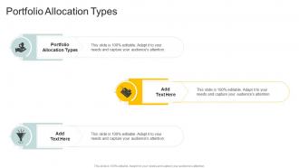 Portfolio Allocation Types In Powerpoint And Google Slides Cpb