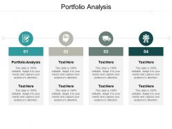 Portfolio analysis ppt powerpoint presentation pictures outfit cpb