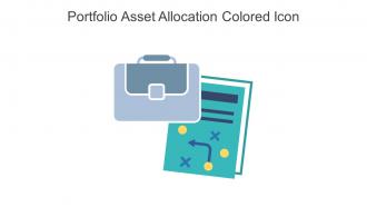 Portfolio Asset Allocation Colored Icon In Powerpoint Pptx Png And Editable Eps Format