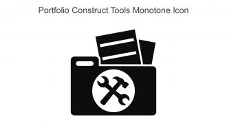 Portfolio Construct Tools Monotone Icon In Powerpoint Pptx Png And Editable Eps Format