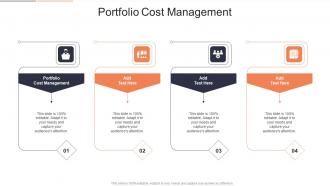 Portfolio Cost Management In Powerpoint And Google Slides Cpb