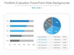 Portfolio Evaluation Powerpoint Slide Backgrounds