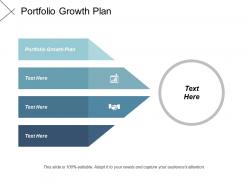 Portfolio growth plan ppt powerpoint presentation portfolio background images cpb