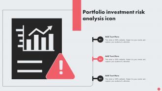 Portfolio Investment Risk Analysis Icon