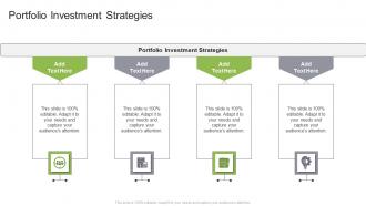 Portfolio Investment Strategies In Powerpoint And Google Slides Cpb