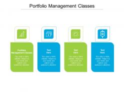 Portfolio management classes ppt powerpoint presentation outline file formats cpb