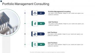 Portfolio Management Consulting In Powerpoint And Google Slides Cpb