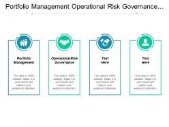 Portfolio management operational risk governance asset management venture capital cpb