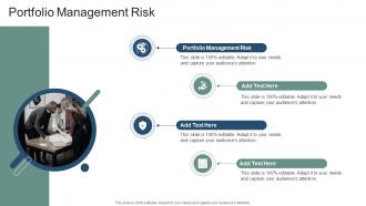Portfolio Management Risk In Powerpoint And Google Slides Cpb