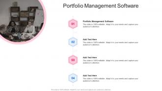 Portfolio Management Software In Powerpoint And Google Slides Cpb