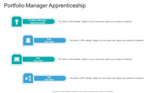 Portfolio Manager Apprenticeship In Powerpoint And Google Slides Cpb