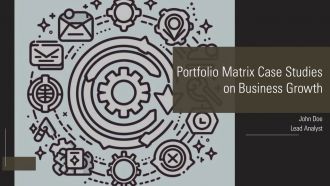 Portfolio Matrix Case Studies On Business Growth PPT PowerPoint AT