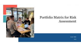 Portfolio Matrix For Risk Assessment And Management PPT Summary AT