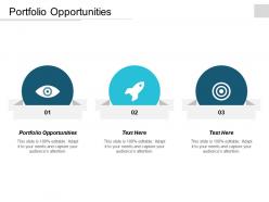 Portfolio opportunities ppt powerpoint presentation infographic template graphic images cpb