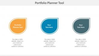 Portfolio planner tool ppt powerpoint presentation professional topics cpb
