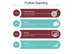 Portfolio reporting ppt powerpoint presentation icon rules cpb