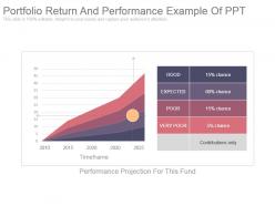 Portfolio return and performance example of ppt