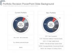 Portfolio revision powerpoint slide background