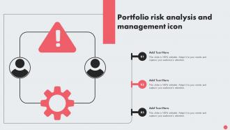 Portfolio Risk Analysis And Management Icon