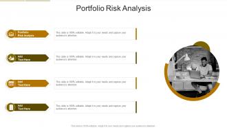 Portfolio Risk Analysis In Powerpoint And Google Slides Cpb