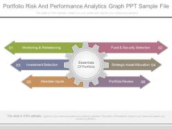 Portfolio Risk And Performance Analytics Graph Ppt Sample File
