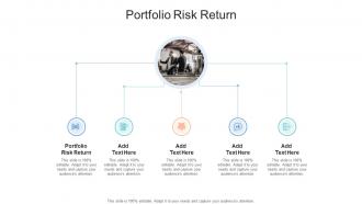 Portfolio Risk Return In Powerpoint And Google Slides Cpb