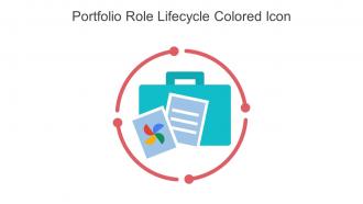 Portfolio Role Lifecycle Colored Icon In Powerpoint Pptx Png And Editable Eps Format