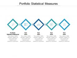 Portfolio statistical measures ppt powerpoint presentation gallery designs download cpb