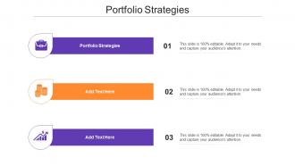 Portfolio Strategies Ppt Powerpoint Presentation Styles Good Cpb