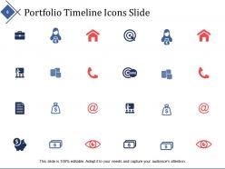 Portfolio Timeline Powerpoint Presentation Slides