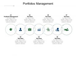 Portfolios management ppt powerpoint presentation styles background cpb