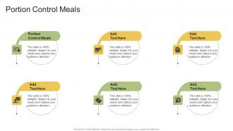 Portion Control Meals In Powerpoint And Google Slides Cpb