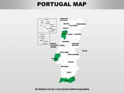 Portugal powerpoint maps