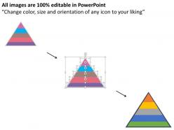 99634347 style layered pyramid 5 piece powerpoint presentation diagram infographic slide