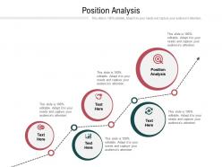 Position analysis ppt powerpoint presentation infographics background image cpb
