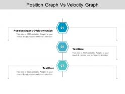 Position graph vs velocity graph ppt powerpoint presentation professional diagrams cpb