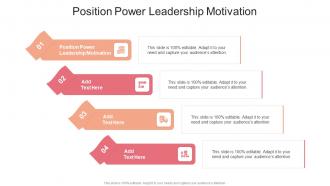 Position Power Leadership Motivation In Powerpoint And Google Slides Cpb