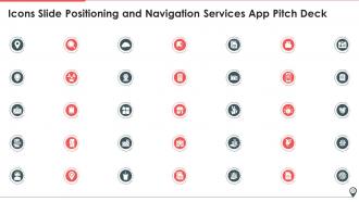 Positioning And Navigation Services App Pitch Deck Ppt Template