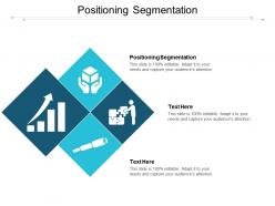 Positioning segmentation ppt powerpoint presentation infographic template outfit cpb