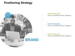 Positioning strategy brand ppt powerpoint presentation designs