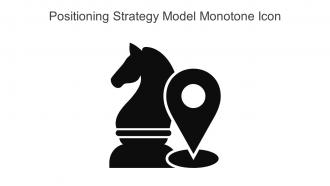 Positioning Strategy Model Monotone Icon In Powerpoint Pptx Png And Editable Eps Format