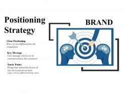 Positioning strategy ppt background graphics template 1
