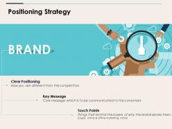 Positioning strategy ppt topics
